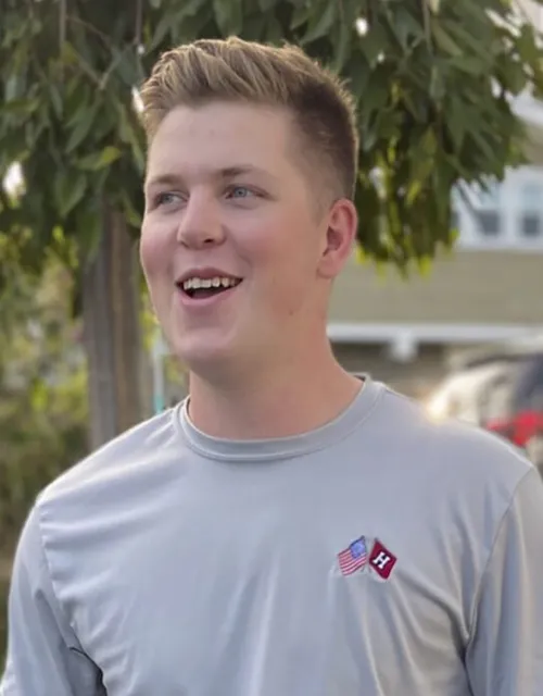 A portrait of John Murray '23.