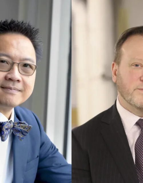 Harvard’s Giang Nguyen and Paul Biddinger of Massachusetts General Hospital share updates about vaccine availability and moving forward.