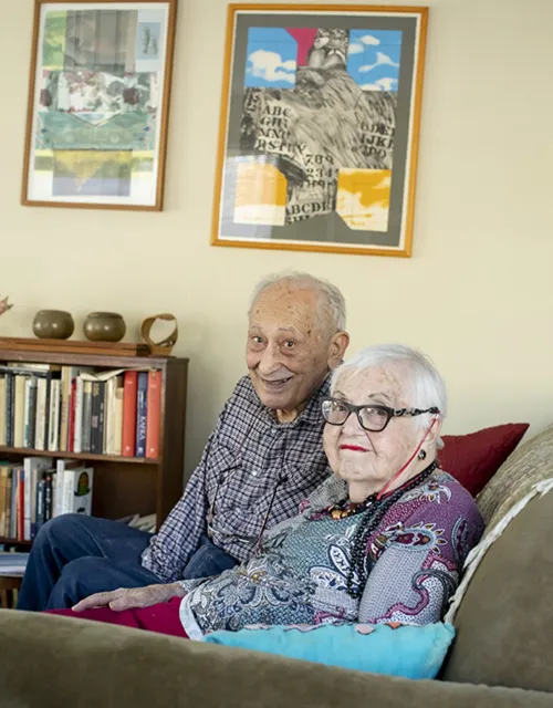 Herman and Judy Chernoff met at Brown University in 1945. They married two years later.