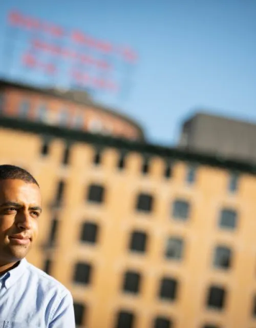 A portrait of Isaiah Andrews.