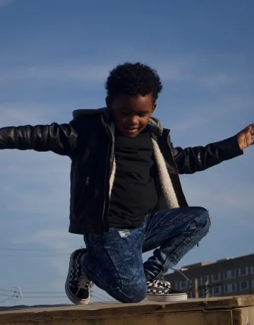 A photo by Cami Thomas, part of the 'In the City' exhibit.