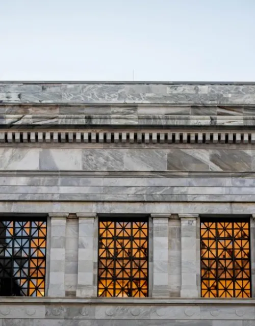 Gordon Hall at Harvard Medical School.