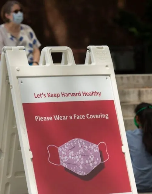 Harvard has several measures in place to reduce COVID-19 transmission rates.