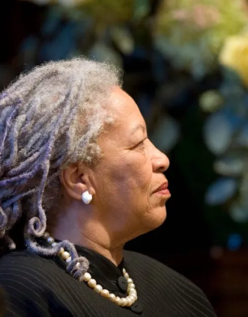 Toni Morrison was featured at former University President Drew Faust’s inauguration. The Nobel Prize-winning novelist gave a reading during the event in 2007.