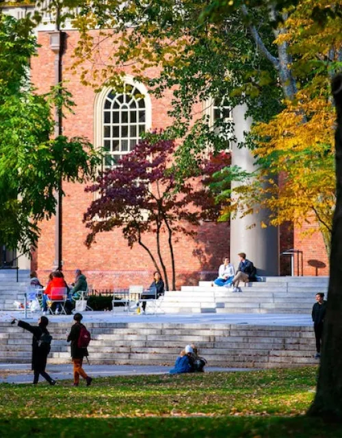 Harvard Yard.