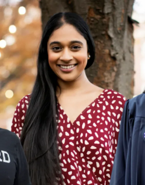 Michael Cheng, Trisha Prabhu, and Maya Burhanpurkar.