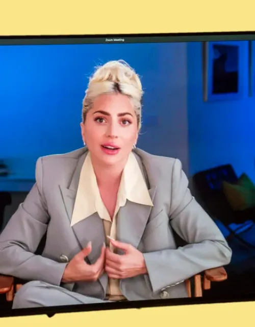 lady gaga on zoom