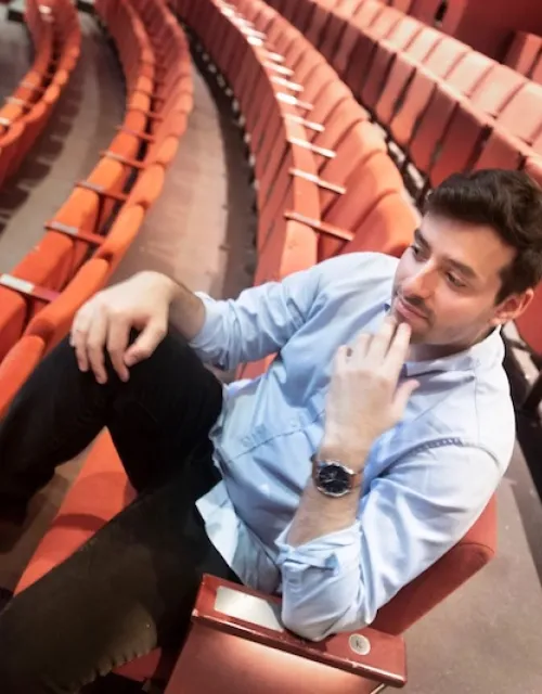 Brian Bertrand plans to use what he learned from his degree in statistics and in Harvard’s Theater, Dance & Media program to help arts organizations maximize their success.