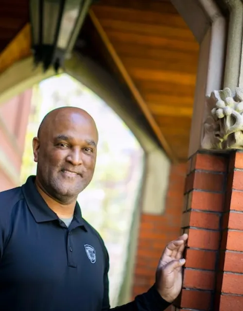 Onboard since July 2021, HUPD Chief Victor Clay says he wants to make sure the department is doing “not only the right things and finding ways to function more efficiently, but also being mindful to not tear things apart so much that we would need to reinvent the wheel.”