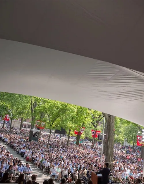 Harvard will welcome its honorands to Tercentenary Theatre, a first since 2019.