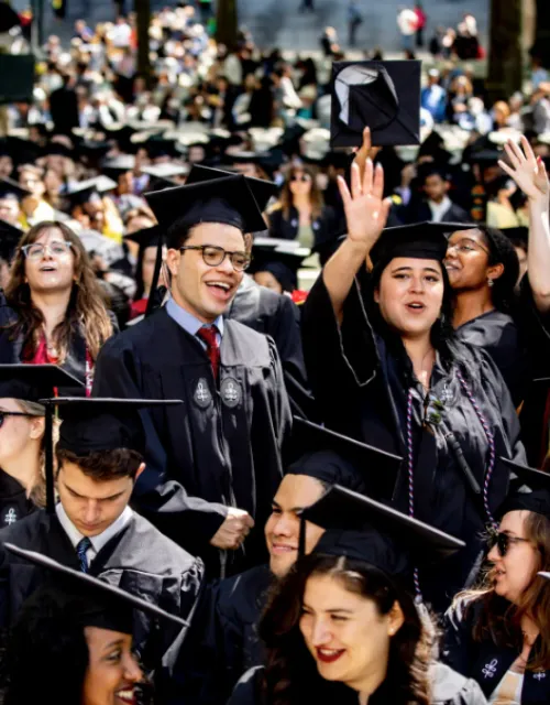The first in-person Baccalaureate in two years brought seniors into Tercentenary Theatre instead the traditional stop at Memorial Church.