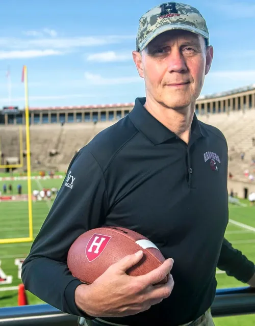Image of Head Football Coach Tim Murphy.