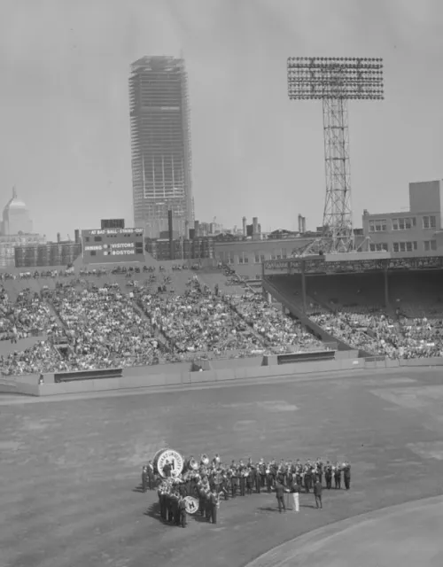 band at fenway park 1963