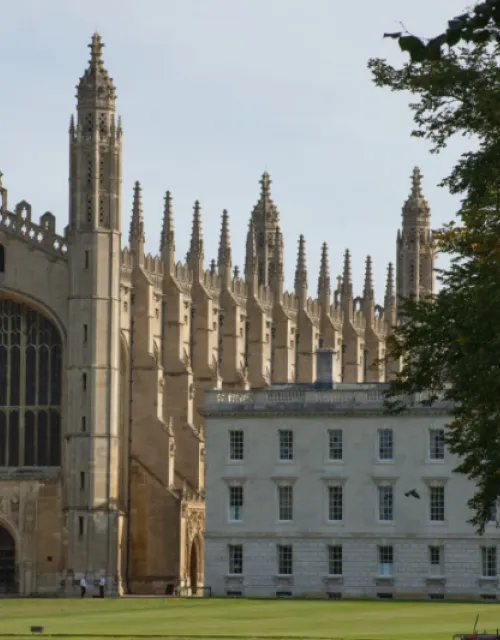Picture of King's College, one of the 31 colleges within the University of Cambridge.