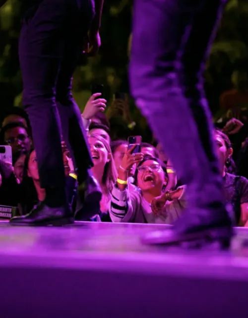 A wildly enthusiastic audience filled the Bright-Landry Hockey Center for Eleganza 2023