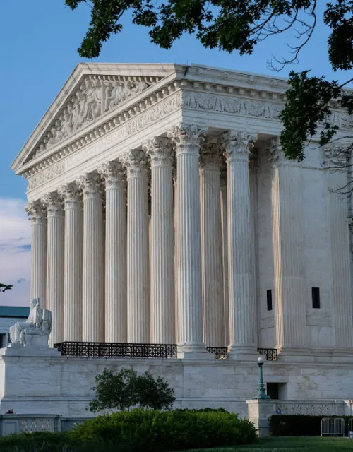 exterior of supreme court. J. Scott Applewhite/AP Photo