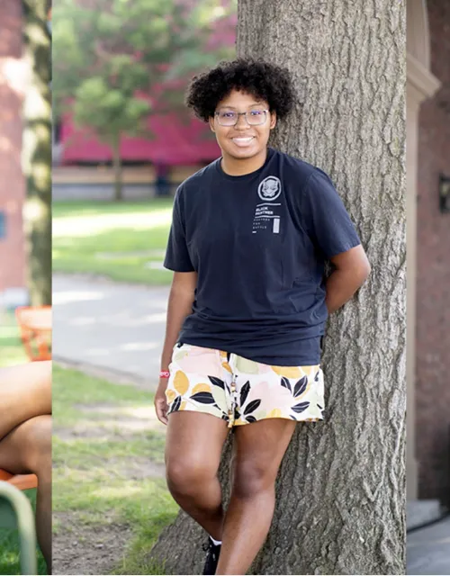 Three sophomore students 