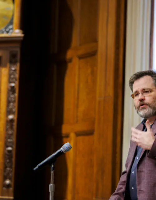 Protecting academic freedom is central to the mission of colleges and universities to foster the discovery of knowledge, said keynote speaker Keith E. Whittington of Princeton Univ