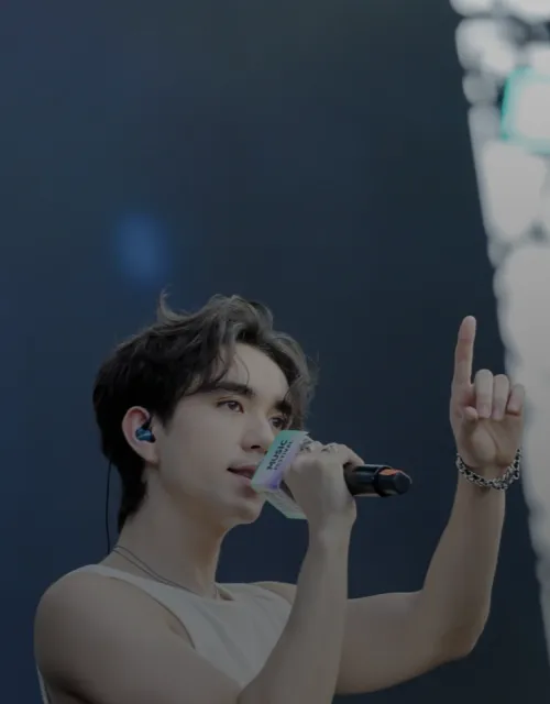 Kazuma Mitchell performing at a festival in Shenzhen, China.