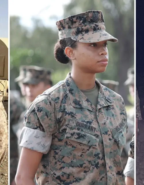Ed Somuk ’27 (from left), Alexandria Durrant ’28, and Shane Rice ’25.