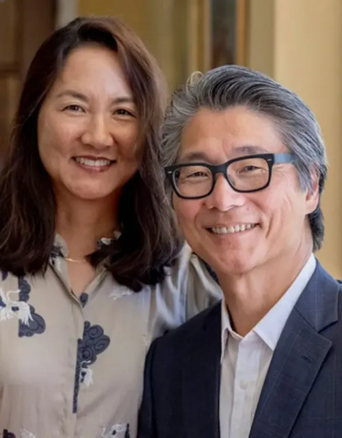 Shirley and Taeku Lee.