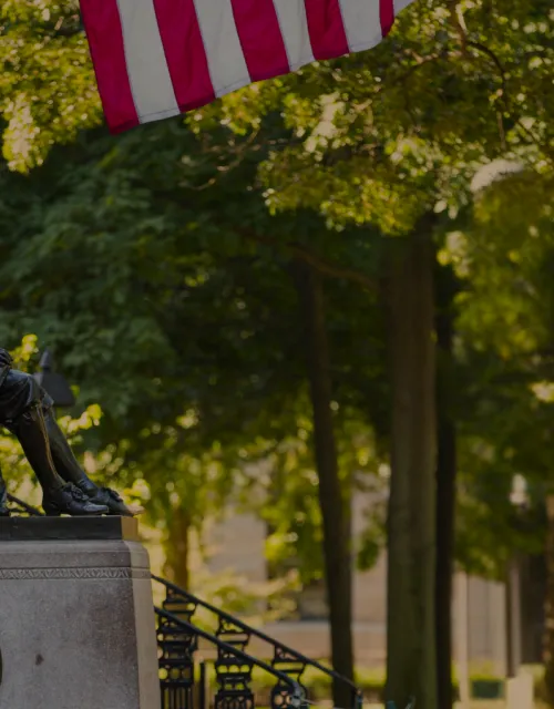 John Harvard Statue
