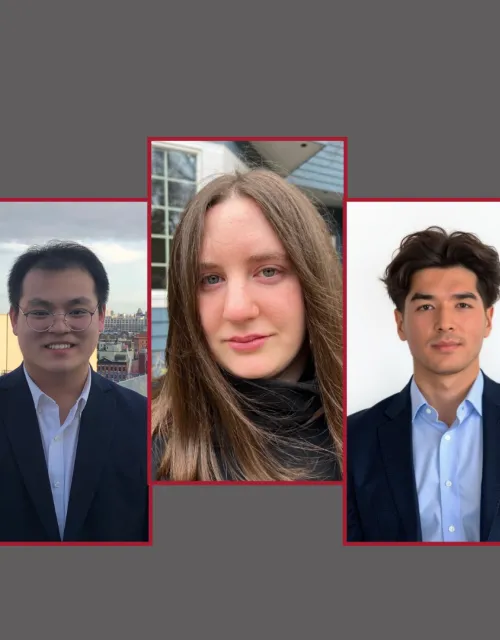Headshots of the five student winners of the 2026 Gen Ed Prize.