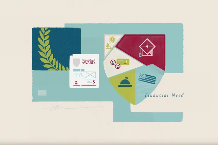 Screenshot of Financial Aid Video