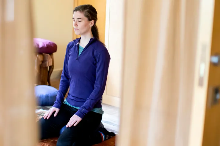 Mindful meditation is one of the spiritual practices people can use to remain grounded during times of turmoil.