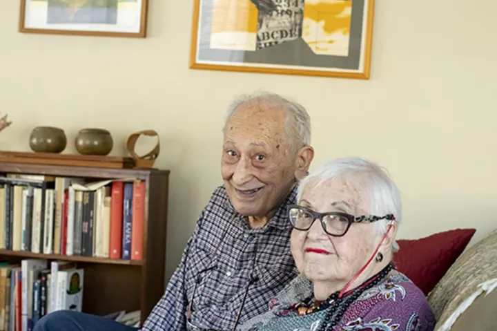 Herman and Judy Chernoff met at Brown University in 1945. They married two years later.
