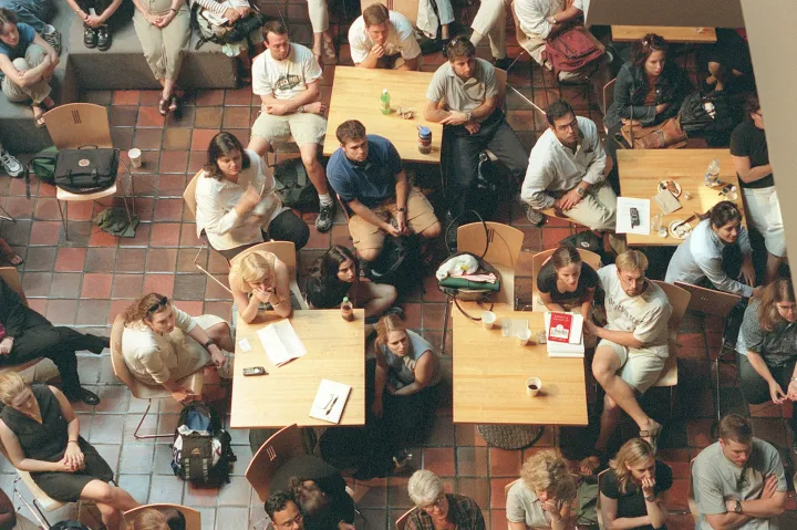 Hundreds of stunned students, faculty, and staff gathered at the Harvard Kennedy School as the horrors of 9/11 unfolded.