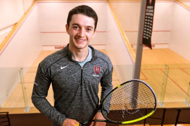Sam Scherl ’22, a co-captain of the men’s squash team, grew frustrated when he was unable to offer a testimonial on the website of a former coach.