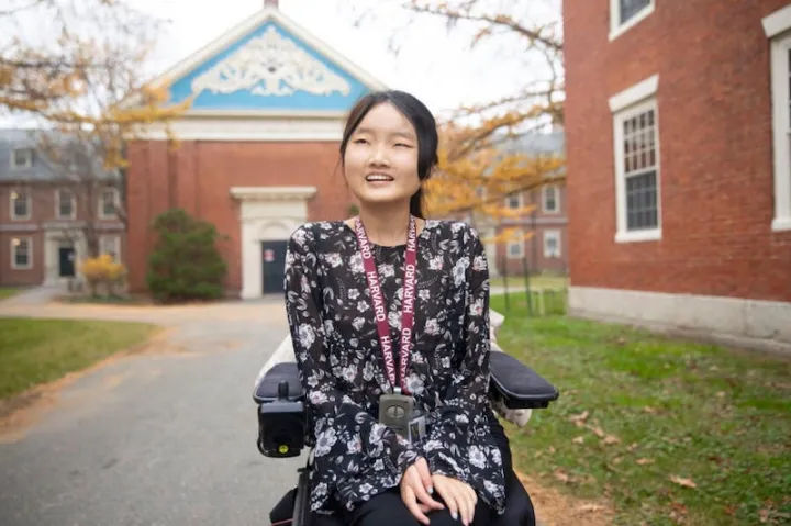 Melissa Shang is a first-year student, disability activist, and children's book author. She brought her activism to campus to promote greater accessibility measures.