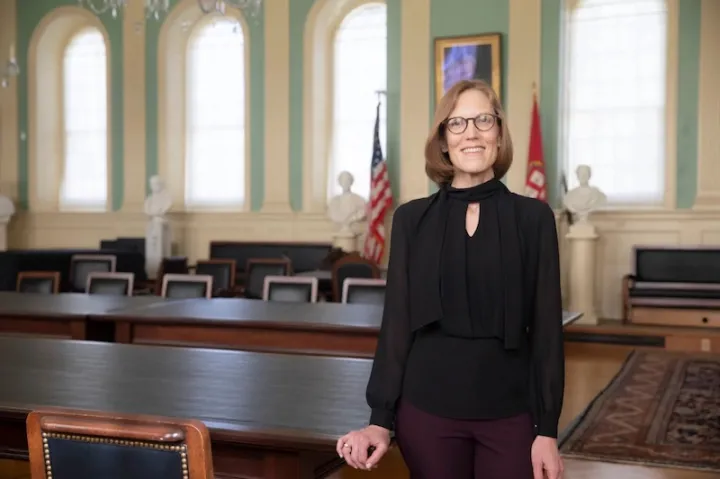 “We aim to inclusively engage the entire alumni community across disciplines, decades, Schools, and geographies. It’s a collaborative endeavor …,” says Allyson Mendenhall ’90, M.L.A. ’99, the incoming HAA president.