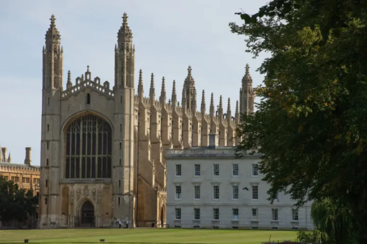 Picture of King's College, one of the 31 colleges within the University of Cambridge.