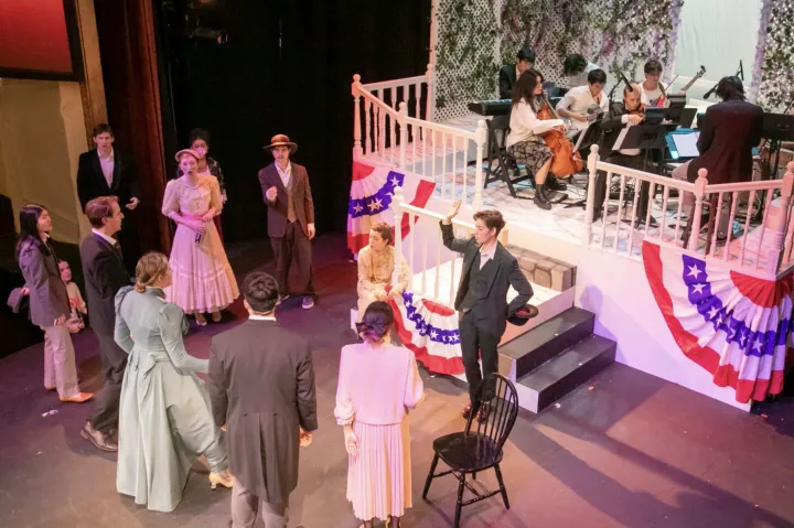 “White House Princess,” an original musical retelling of Alice Lee Roosevelt’s life, is being performed at the Agassiz Theatre.