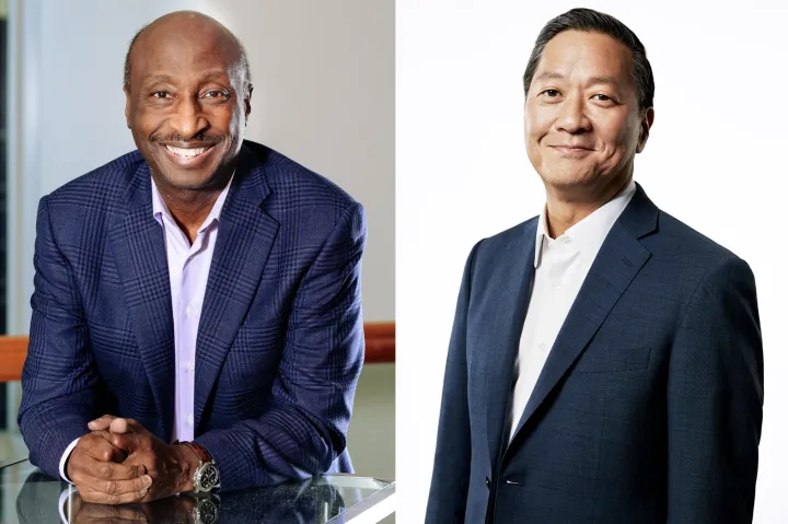 Kenneth C. Frazier and Joseph Y. Bae.