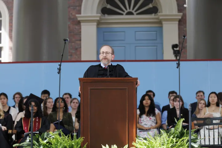 President Garber speaks to class of 2025 graduates