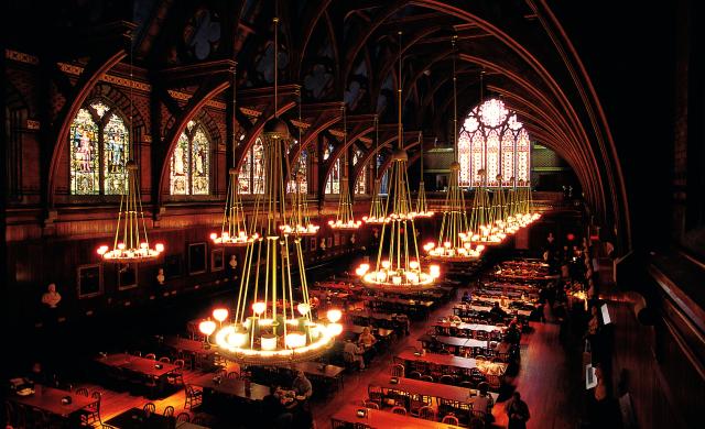 Harvard's Annenberg Dining Hall