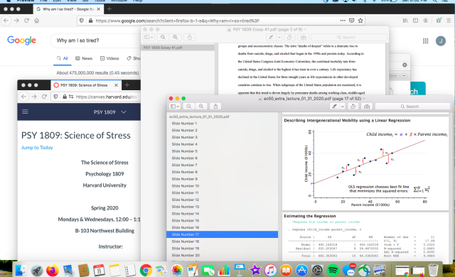 open tabs on computer