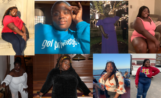 I have made a photo collage with all the outfits I will be featuring in this blog post. 