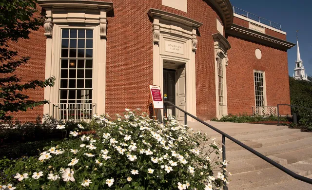 Houghton Library Front
