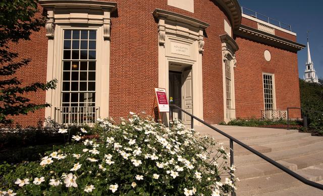Houghton Library Front