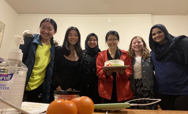 Samia and her five suitemates