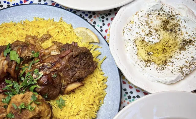 Food from Baab al-Yemen