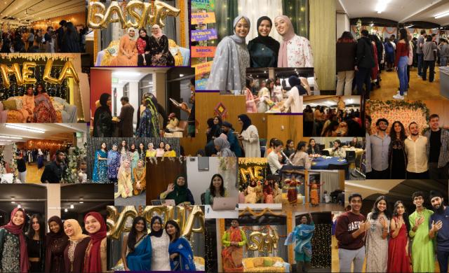 Collage of BASHA events