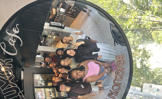 FYRE Family Coffee run to Luxor Cafe