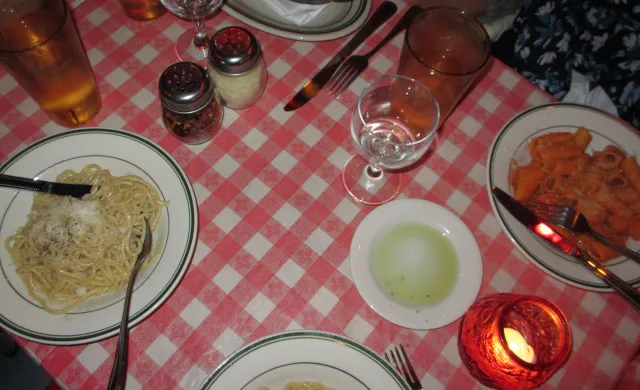Pasta from Tony & Elaine's