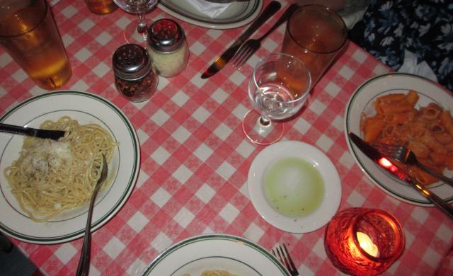 Pasta from Tony & Elaine's