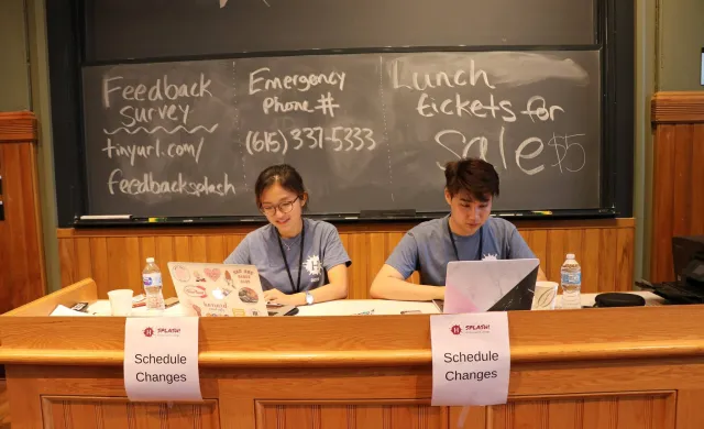 two students at a desk